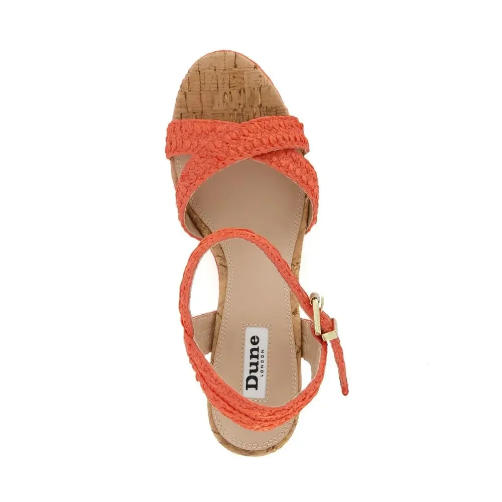DUNE LONDON KELISA ORANGE 41 (US WOMEN'S 10) B (M)